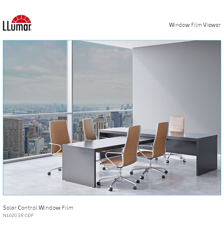 LLumar N 1020 SR CDF