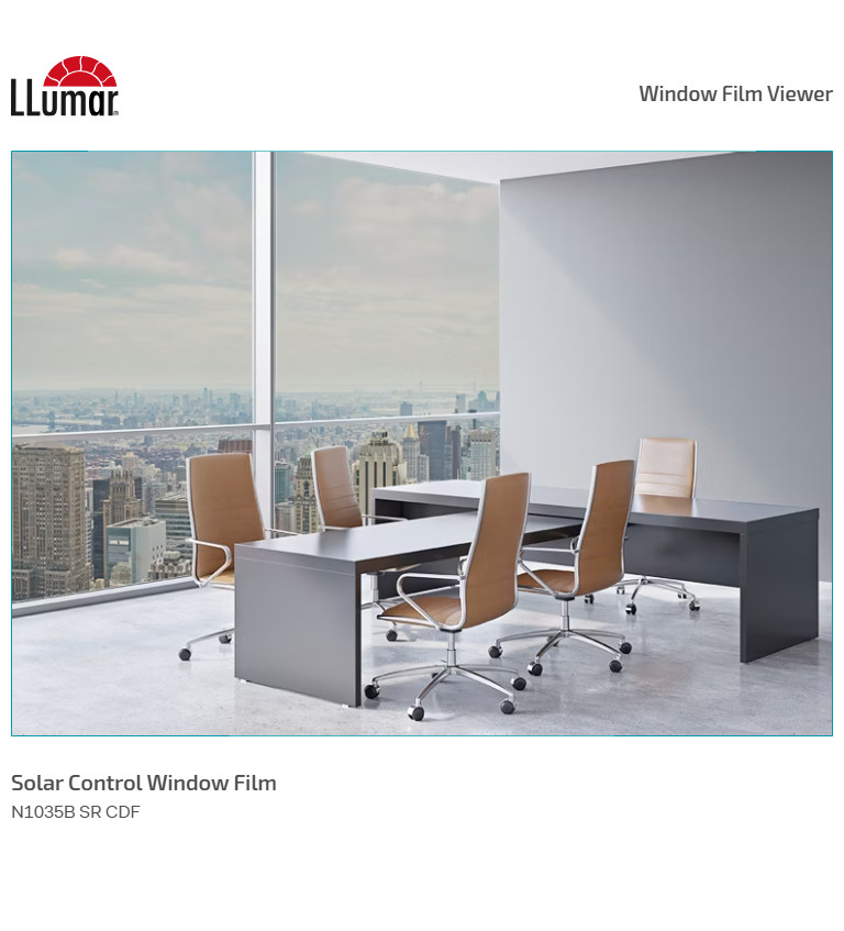 LLumar NHE 1035 BR ER HPR – Neutral Bronze 35 1 LLumar NHE 1035 BR ER HPR