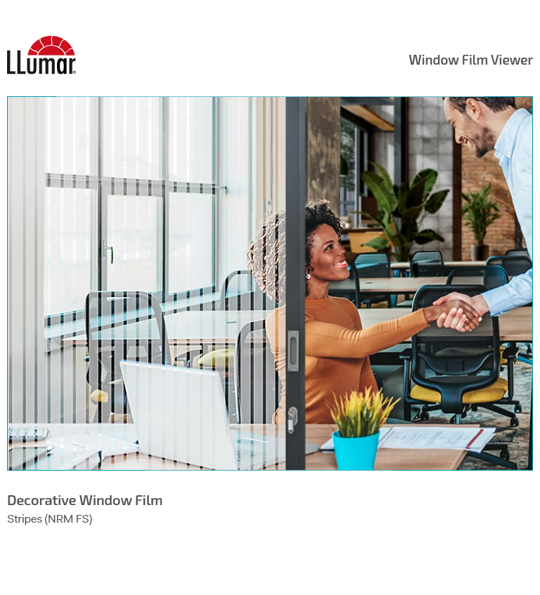 LLLumar NRM FS SR HPR – Frosted Stripes 1 LLumar NRM FS SR HPR