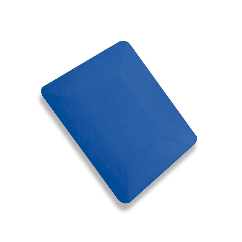 Harde kaart blauw