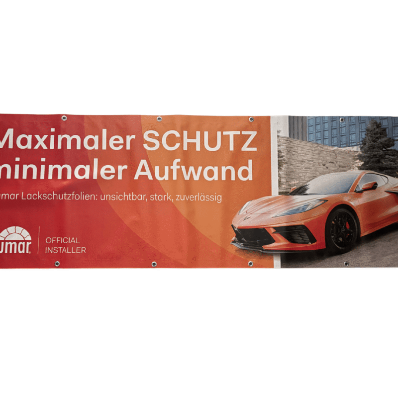Reclamebanner “Maximale bescherming – minimale inspanning”